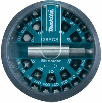 Набор бит Makita B-28911 (28пред.) для шуруповертов