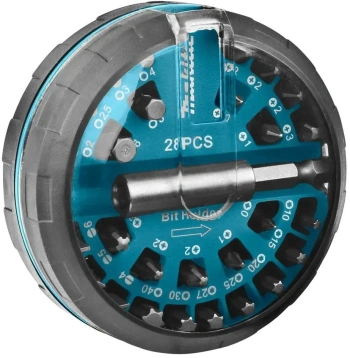 Набор бит Makita B-28911 (28пред.) для шуруповертов