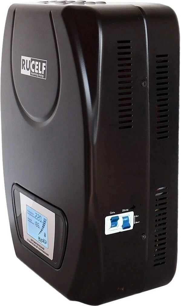 Стабилизатор напряжения Rucelf SDW.II-12000-L черный