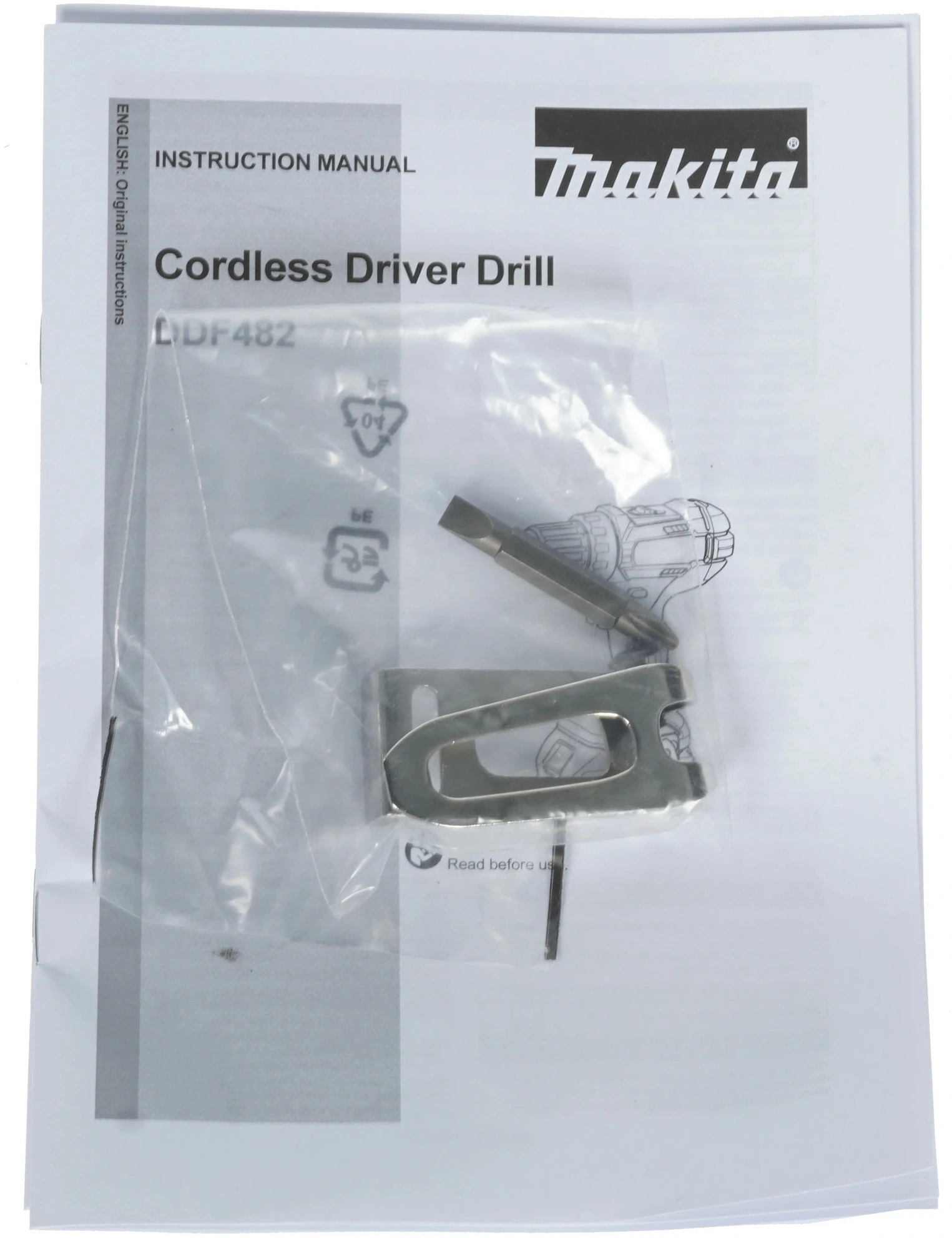 Дрель-шуруповерт Makita DDF482Z