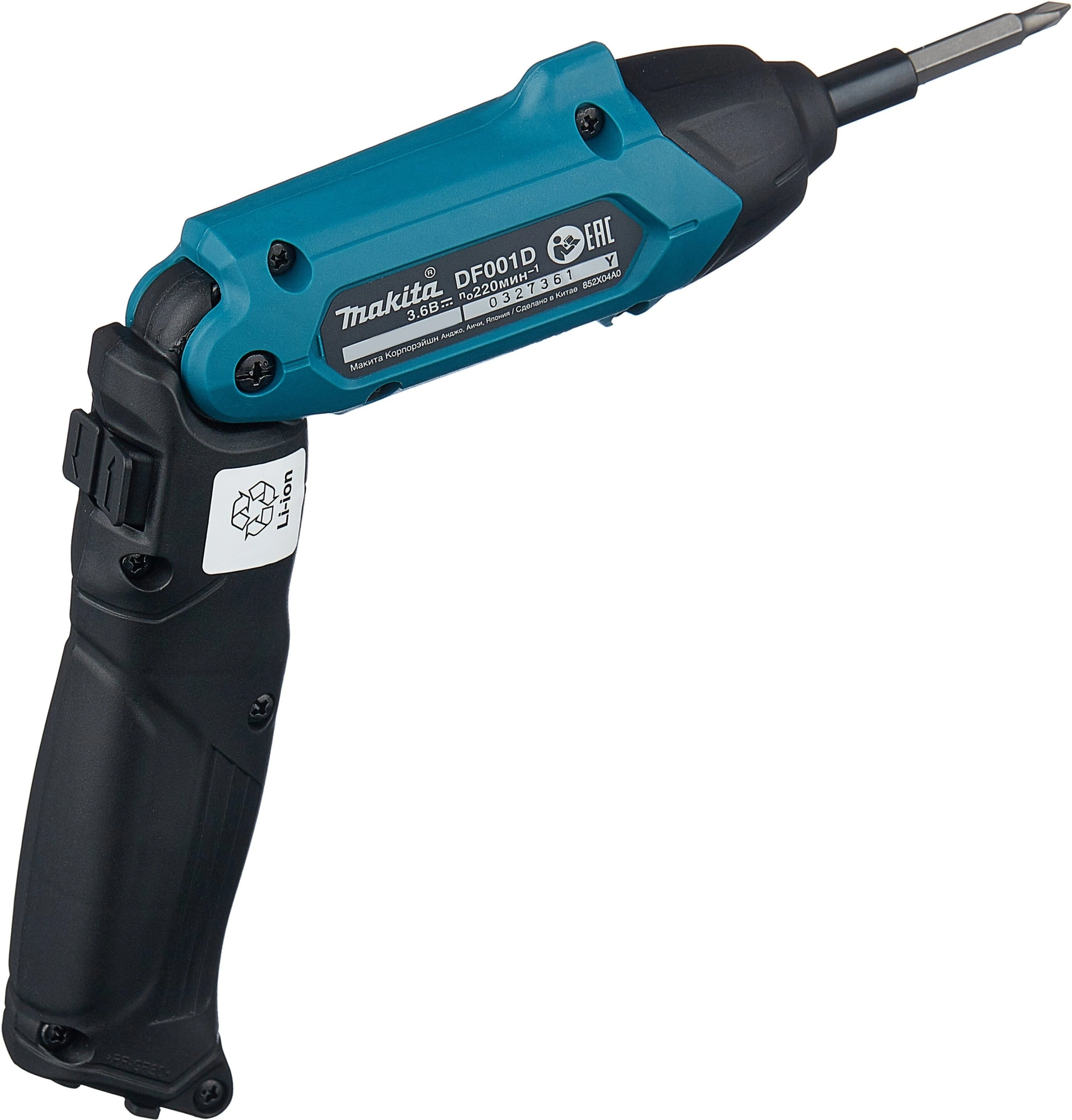 Аккумуляторная отвертка Makita DF001DW