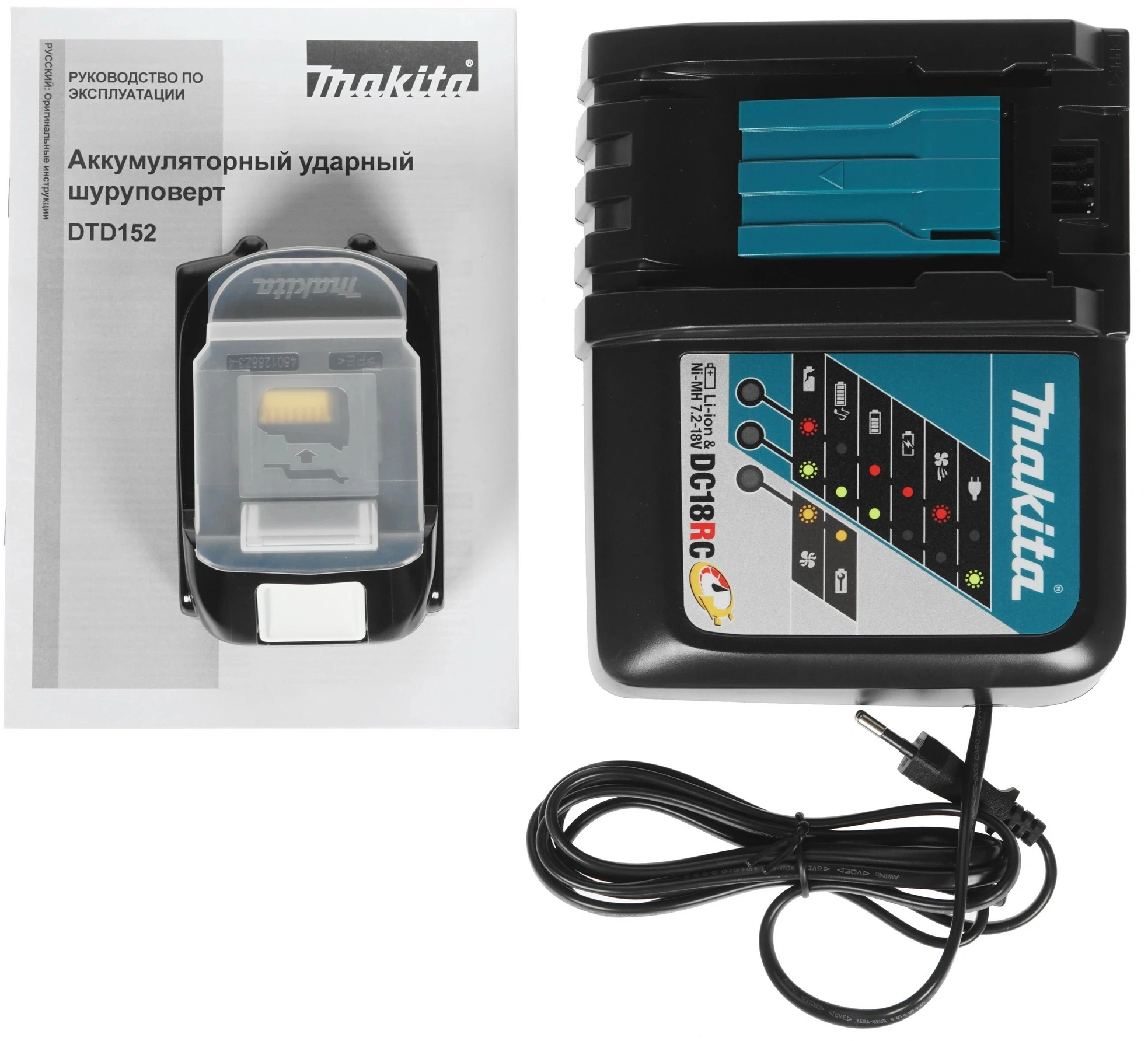 Ударный шуруповерт Makita DTD152RME