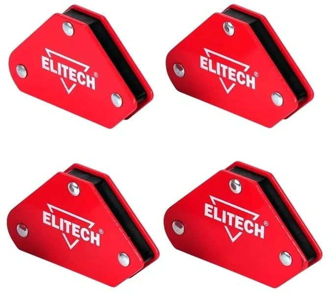 Магнитный угольник Elitech 0606.017900 400гр