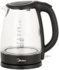 Чайник электрический Midea MK-8015 черный, стекло