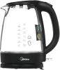 Чайник электрический Midea MK-8015 черный, стекло