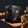 Соковыжималка цитрусовая Scarlett EasyClean SC-JE50C09 черный/оранжевый