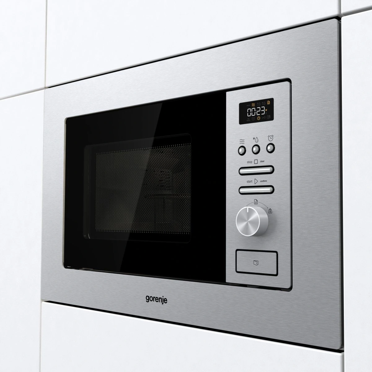 Встраиваемая микроволновая печь Gorenje BM201AG1X нержавеющая сталь