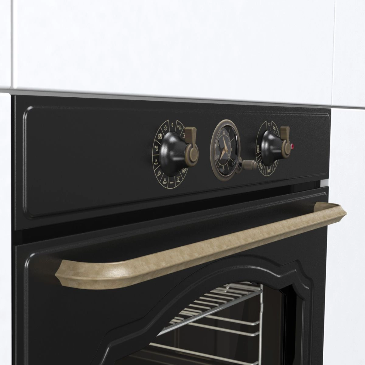 Духовой шкаф Gorenje BOS67371CLB черный
