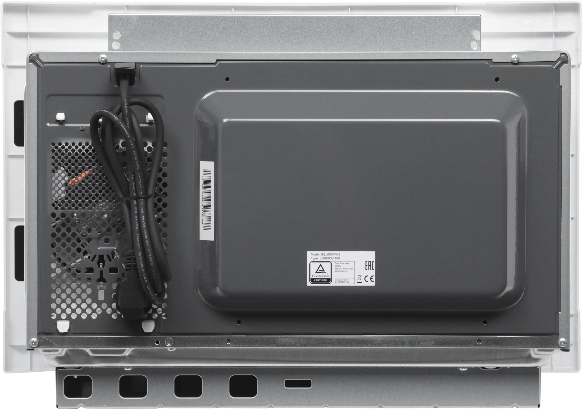 Встраиваемая микроволновая печь Bosch BEL653MW3 белый