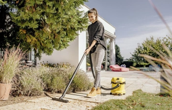 Строительный пылесос Karcher WD 2 Plus V-12/4/18 желтый (1.628-000.0)