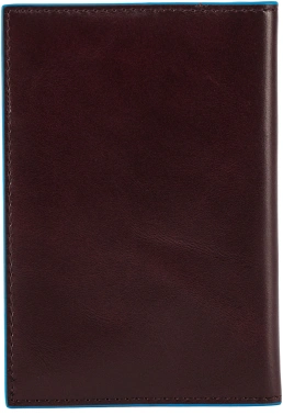 Обложка для паспорта Piquadro Blue Square коричневый, кожа натуральная (pp5255b2/mo)