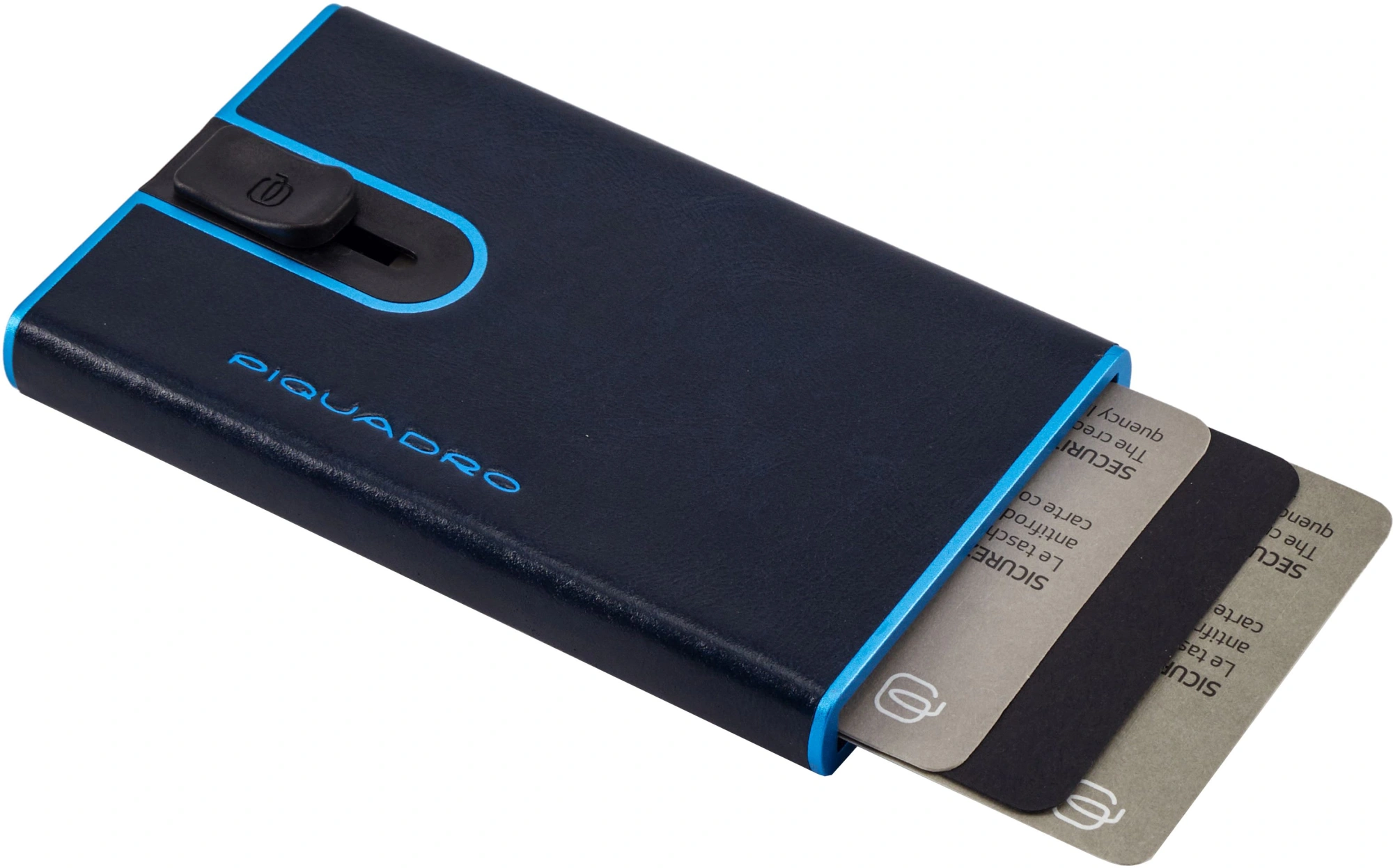 Набор подарочный мужской Piquadro Blue Square синий (cubox15b2r/blu2)