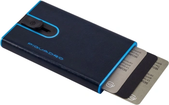 Набор подарочный мужской Piquadro Blue Square синий (cubox15b2r/blu2)