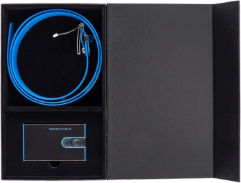 Набор подарочный мужской Piquadro Blue Square черный (cubox15b2r/n)