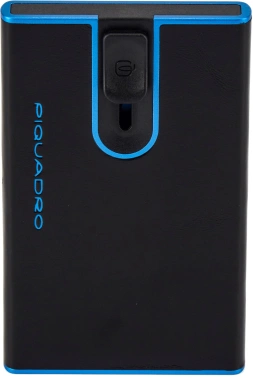Набор подарочный мужской Piquadro Blue Square черный (cubox15b2r/n)