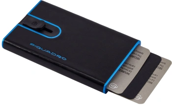 Набор подарочный мужской Piquadro Blue Square черный (cubox15b2r/n)