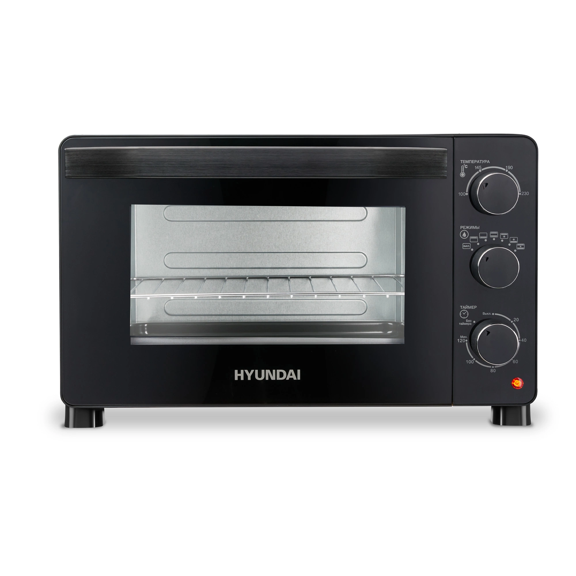 Мини-печь Hyundai MIO-HY080 черный