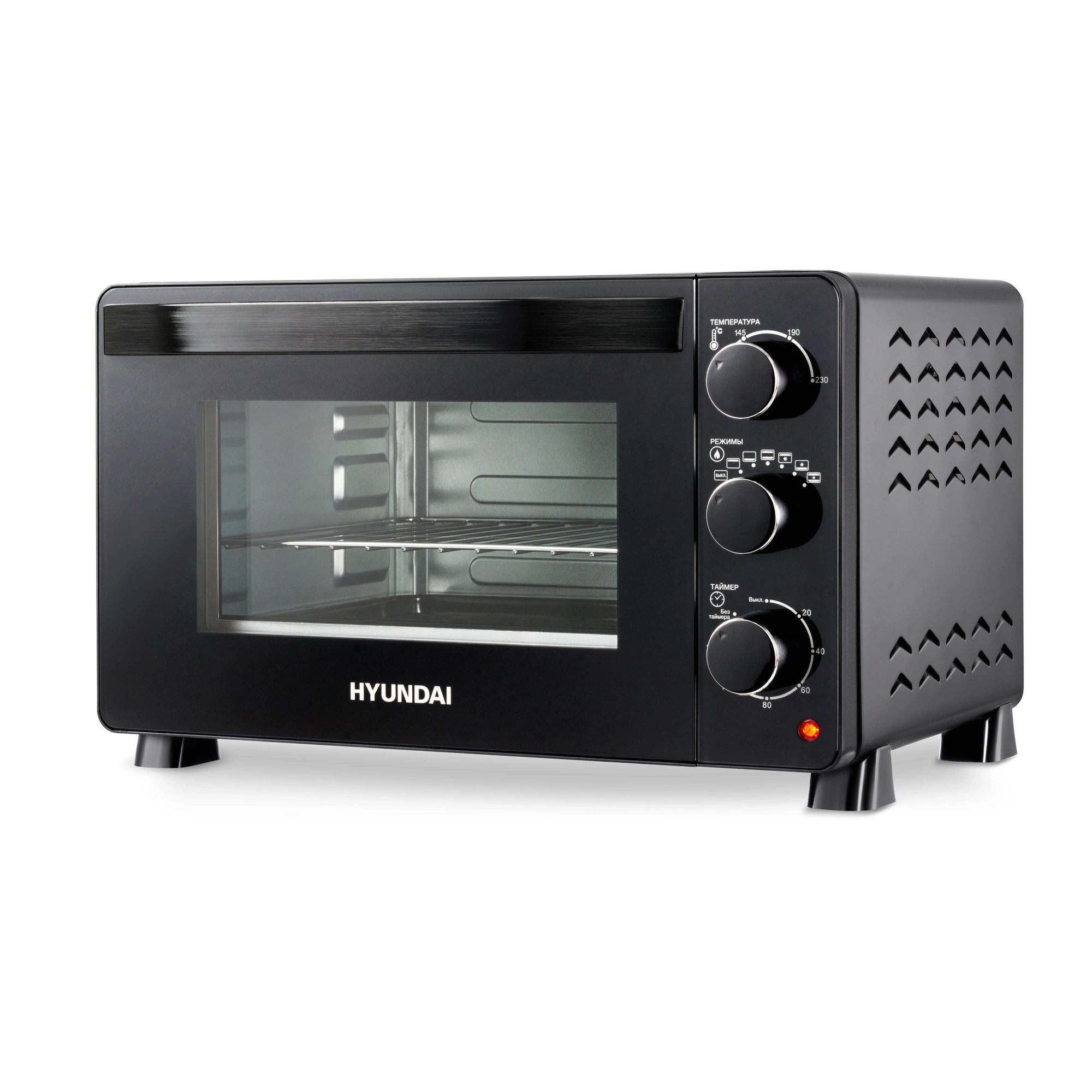 Мини-печь Hyundai MIO-HY080 черный