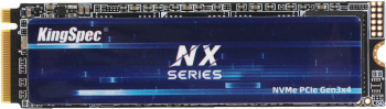 Твердотельный накопитель Kingspec 128ГБ, M.2 2280, PCIe 3.0 x4, M.2 NX-128