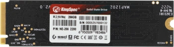 Твердотельный накопитель Kingspec 256ГБ, M.2 2280, PCIe 3.0 x4, M.2 NE-256