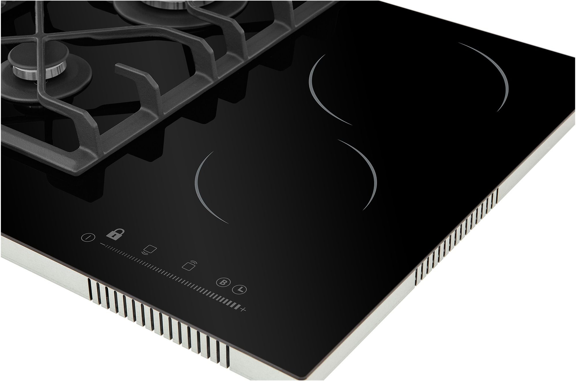 Газовая варочная поверхность Hiberg VM 6021 B черный