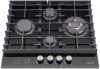 Газовая варочная поверхность Hiberg VM 6145 B черный
