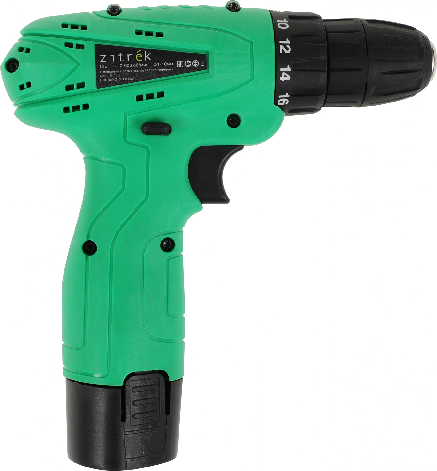 Дрель-шуруповерт Zitrek Green 12 (063-4071)