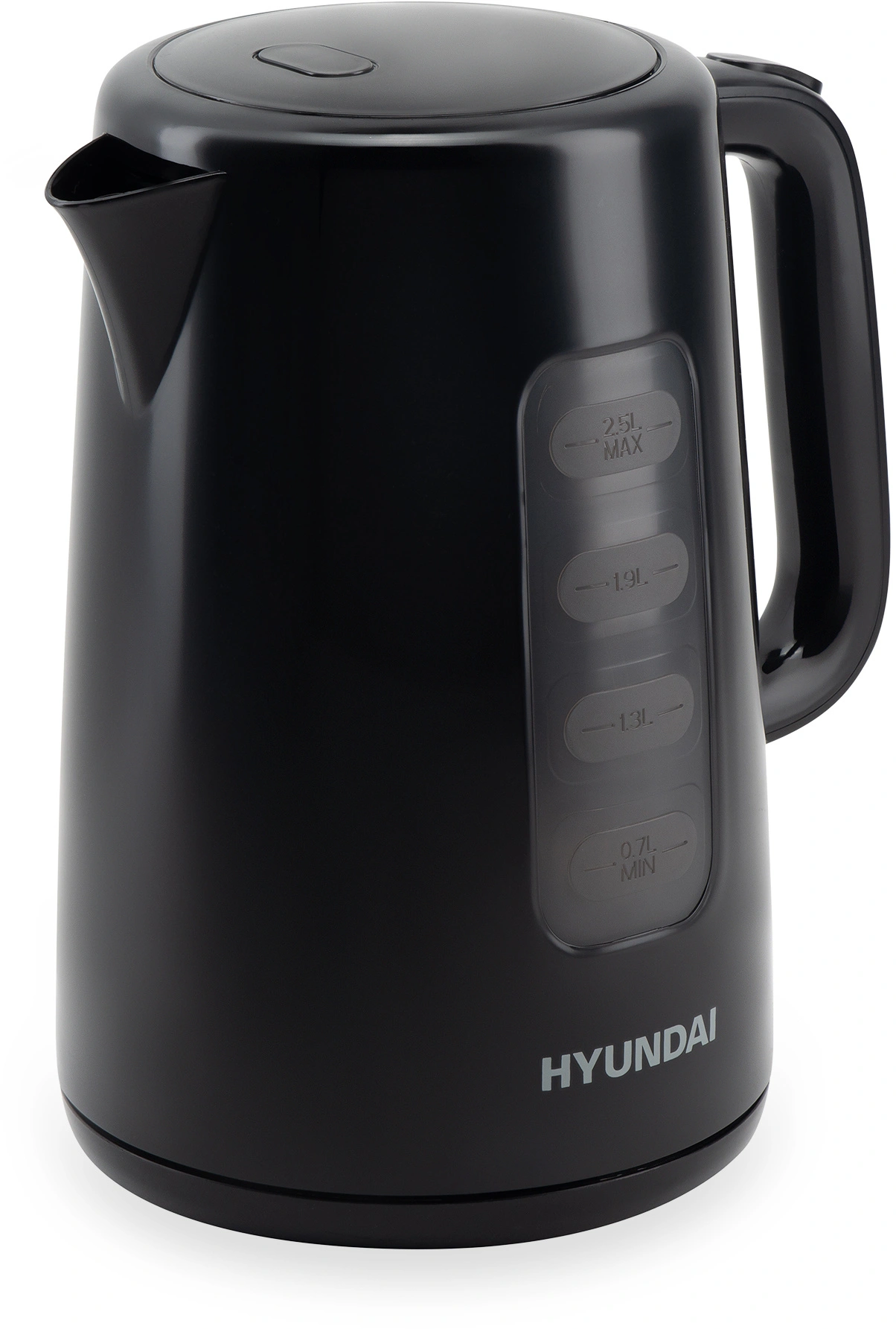Чайник электрический Hyundai HYK-P2501 черный, пластик