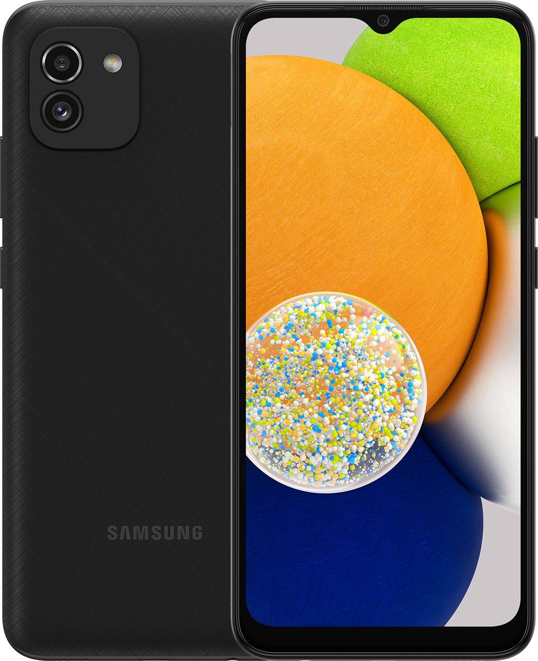 

Смартфон Samsung Galaxy A03 SM-A035F 32ГБ, черный (sm-a035fzkdmeb)