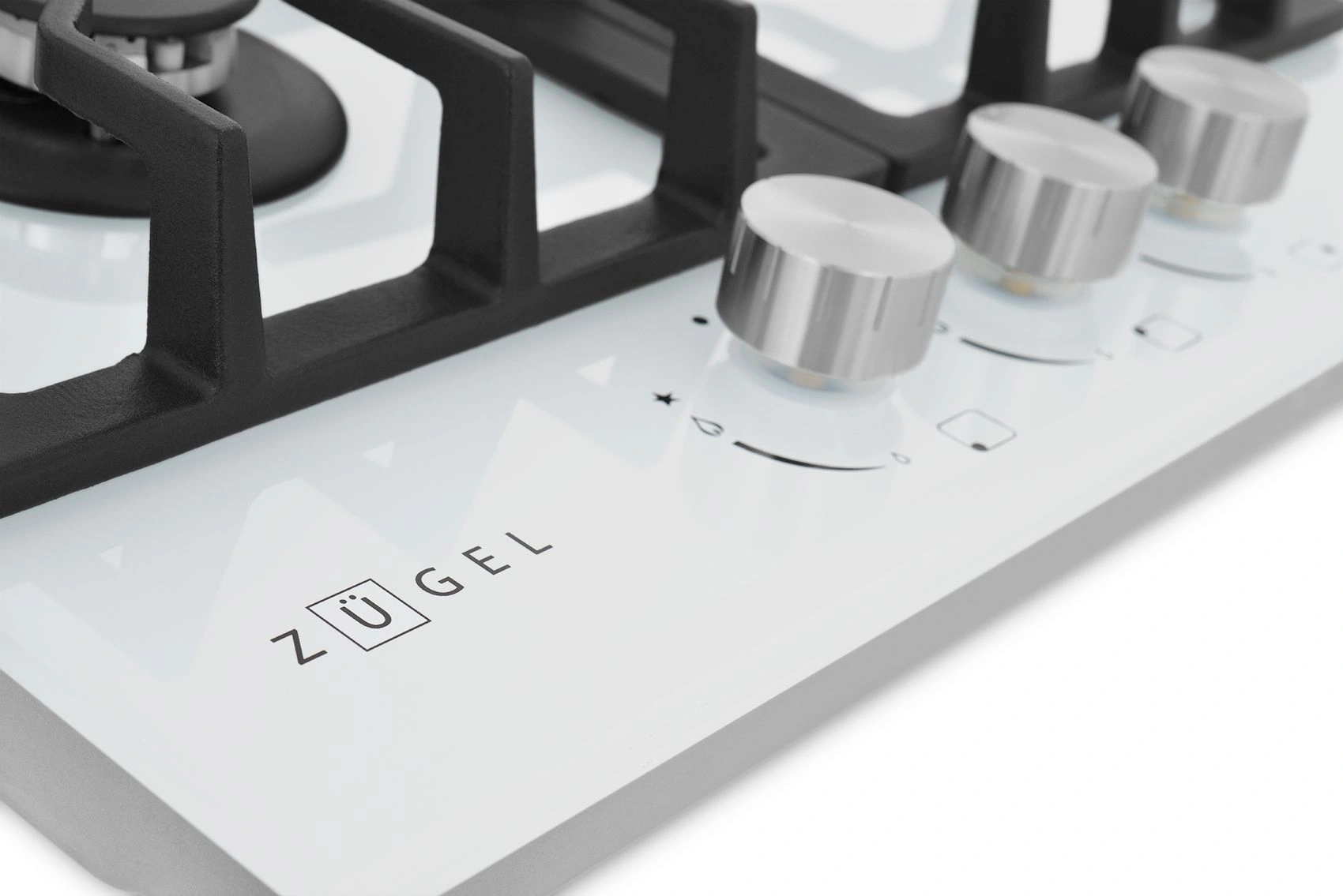 Газовая варочная поверхность Zugel ZGH451W белый