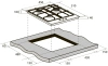 Газовая варочная поверхность Zugel ZGH451W белый