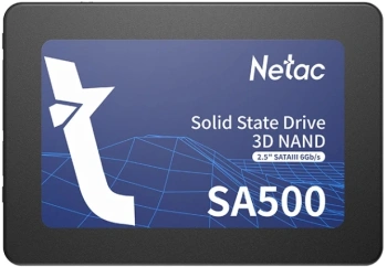 Твердотельный накопитель Netac SA500 120ГБ, 2.5", SATA-III, SATA NT01SA500-120-S3X