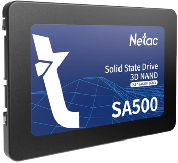 Твердотельный накопитель Netac SA500 120ГБ, 2.5", SATA-III, SATA NT01SA500-120-S3X