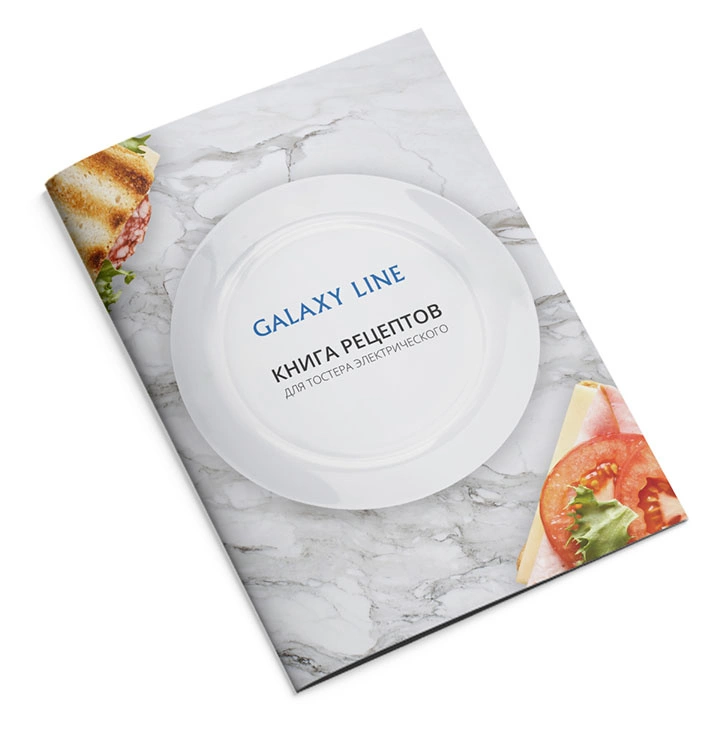 Тостер Galaxy Line GL 2902 красный (ГЛ2902Л)