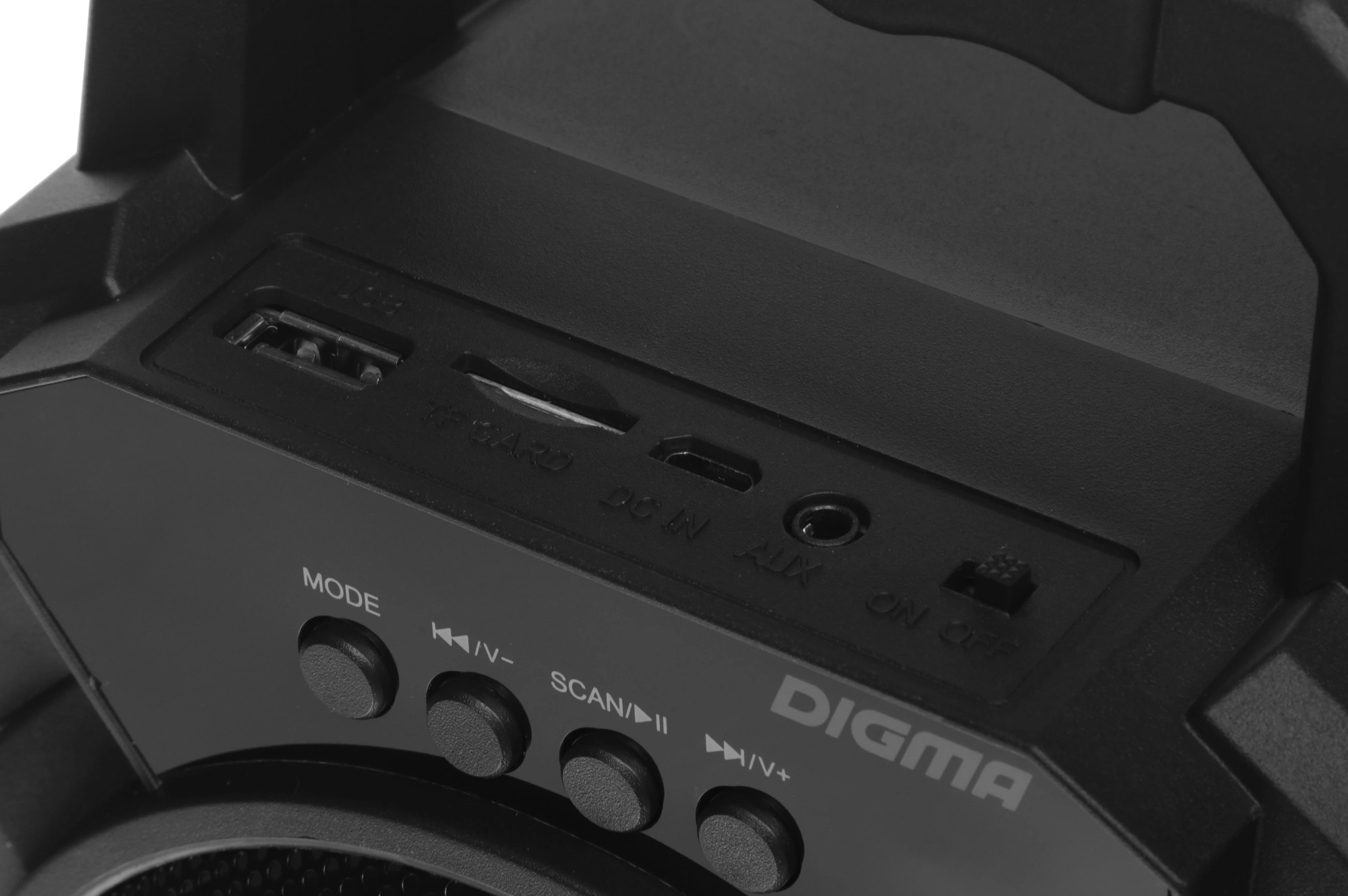 Колонка портативная Digma D-PS1500, 10Вт, черный (sp1500b)