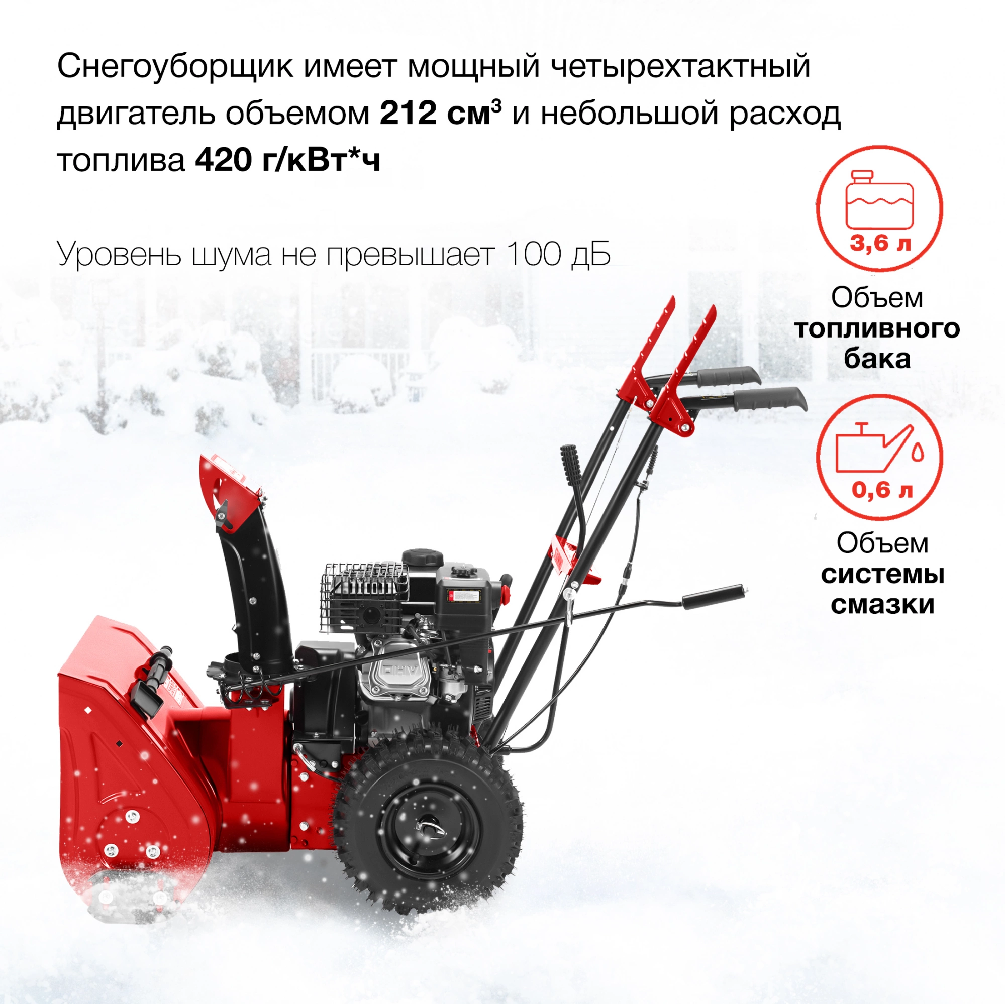 Снегоуборщик Starwind GST-4356