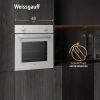 Духовой шкаф Weissgauff EOM 180 W белый (333535)