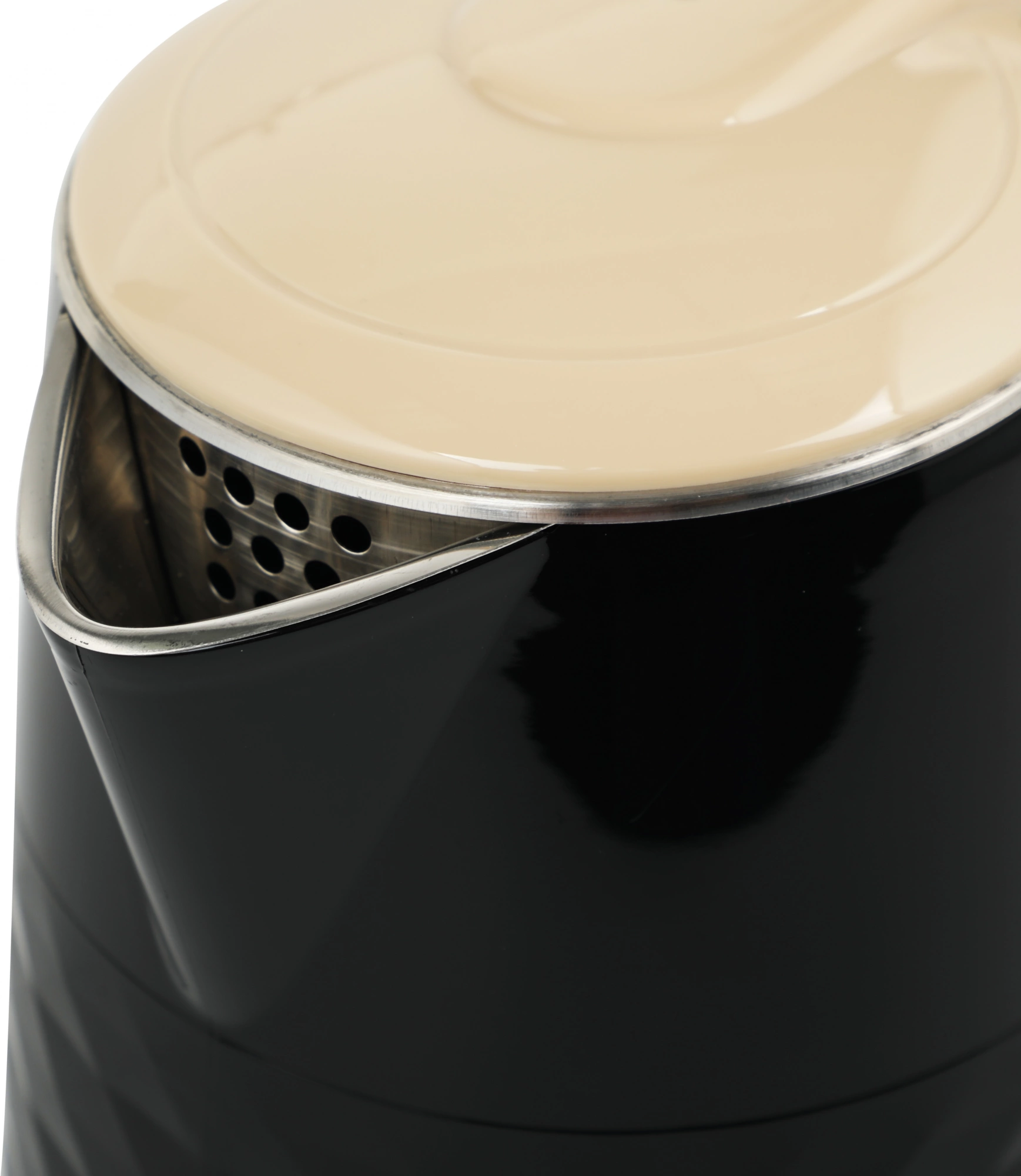 Чайник электрический Centek CT-0025 черный/бежевый, пластик (CT-0025 BLACK)