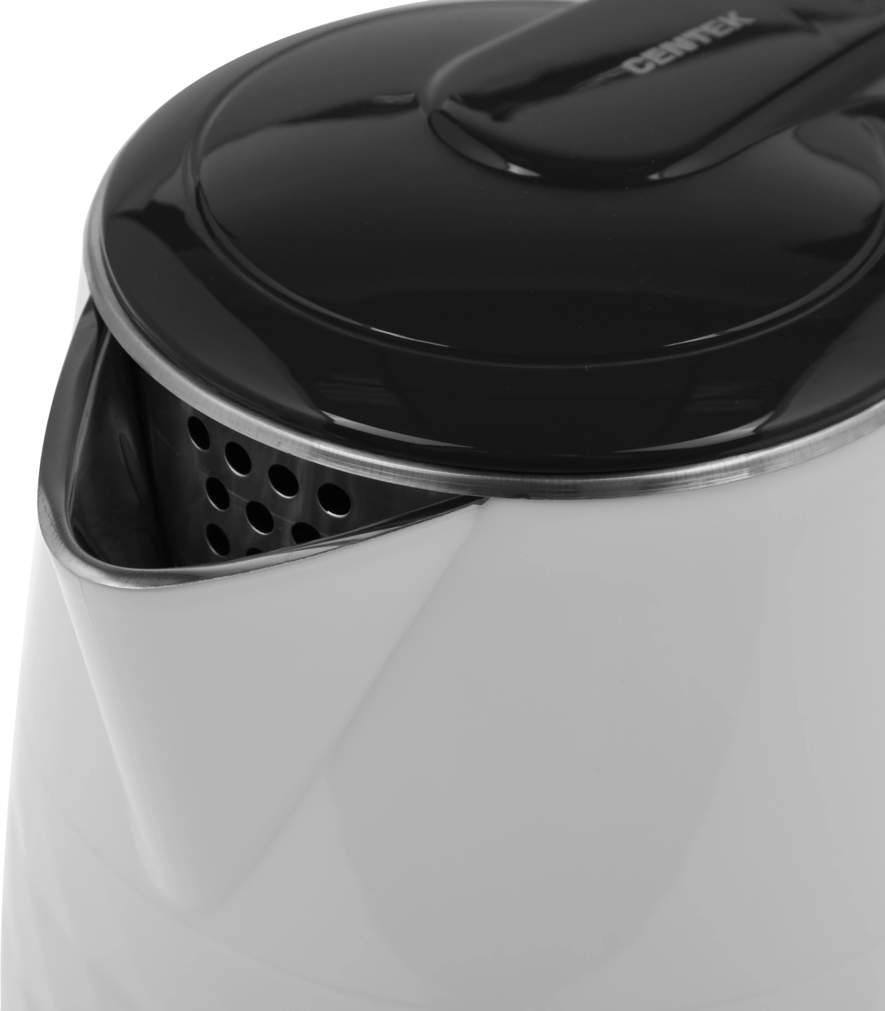 Чайник электрический Centek CT-0025 белый/черный, пластик (CT-0025 WHITE)