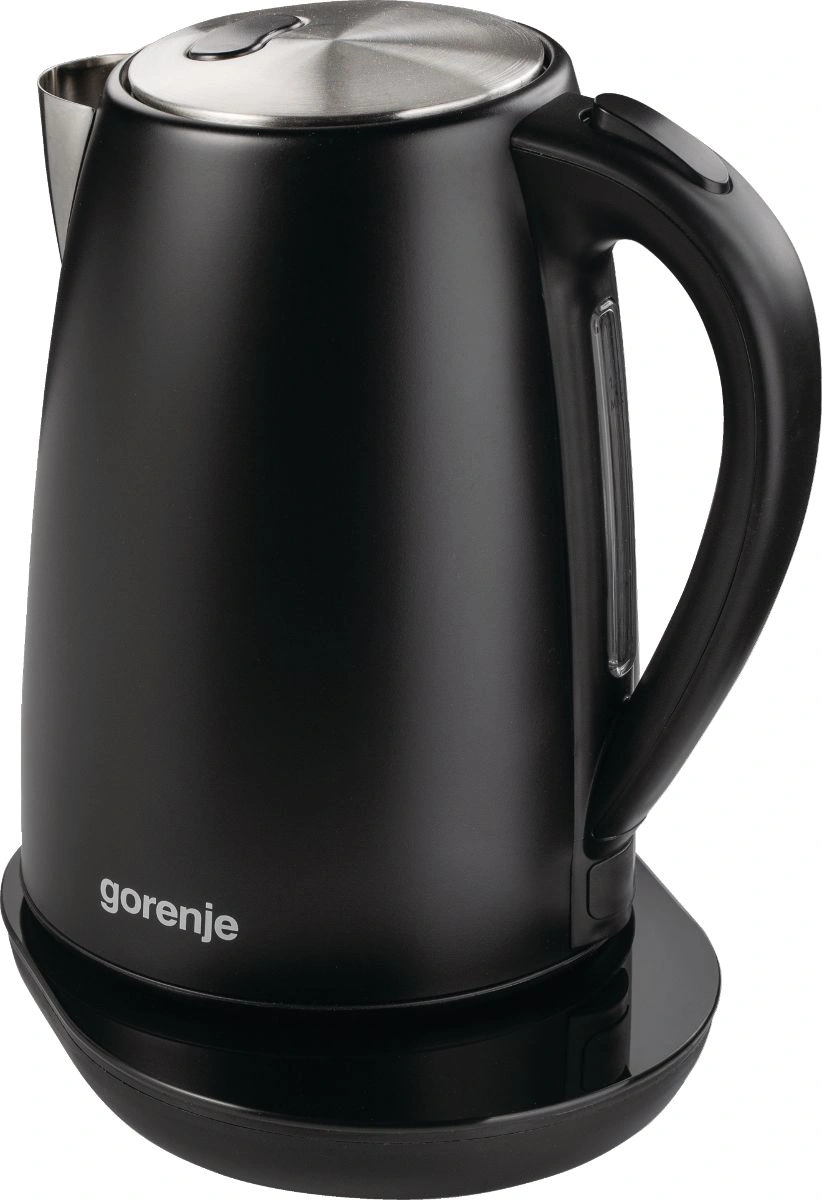 Чайник электрический Gorenje K17TRB черный, металл