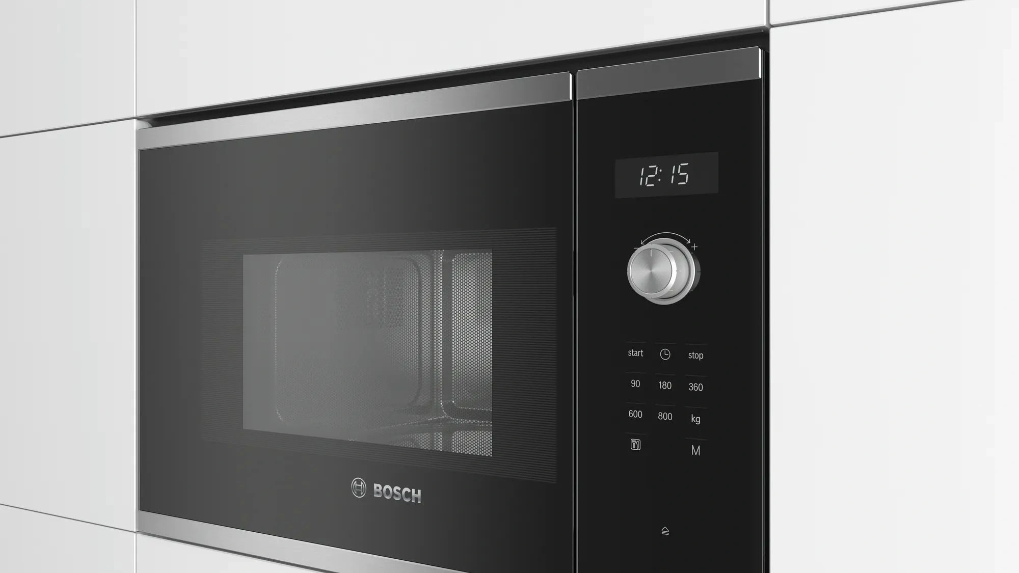 Встраиваемая микроволновая печь Bosch BFL524MS0 нержавеющая сталь