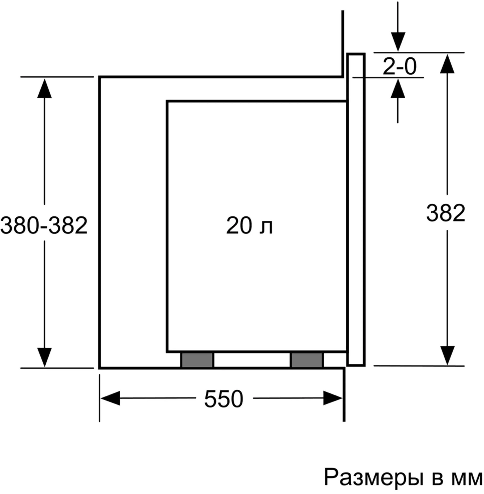 Встраиваемая микроволновая печь Bosch BFL524MS0 нержавеющая сталь