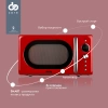 Микроволновая печь Domfy DSR-MW601, красный