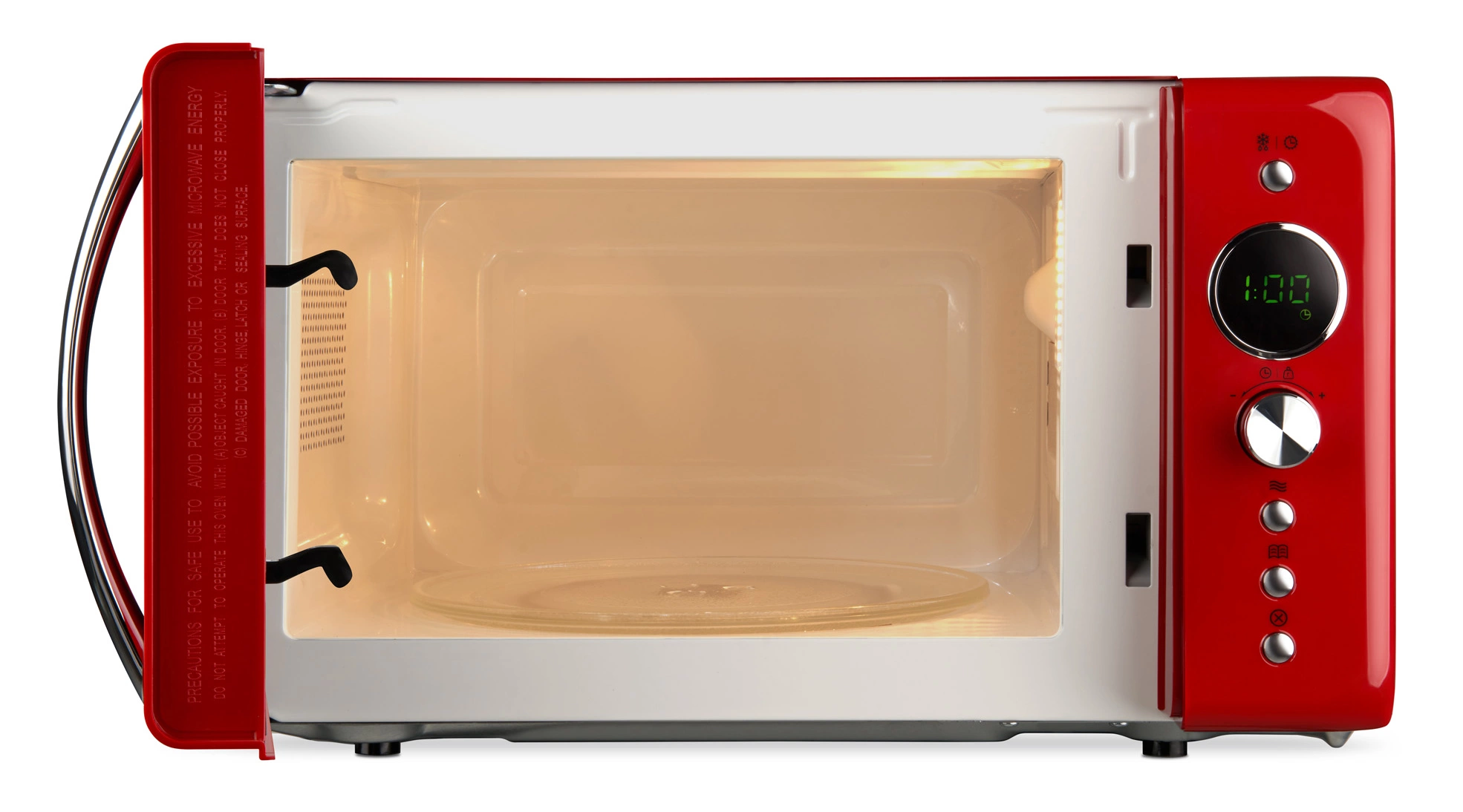 Микроволновая печь Domfy DSR-MW601, красный