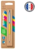 Ручка шариковая Parker Jotter Originals Yellow CT, цвет чернил синий (2076056)
