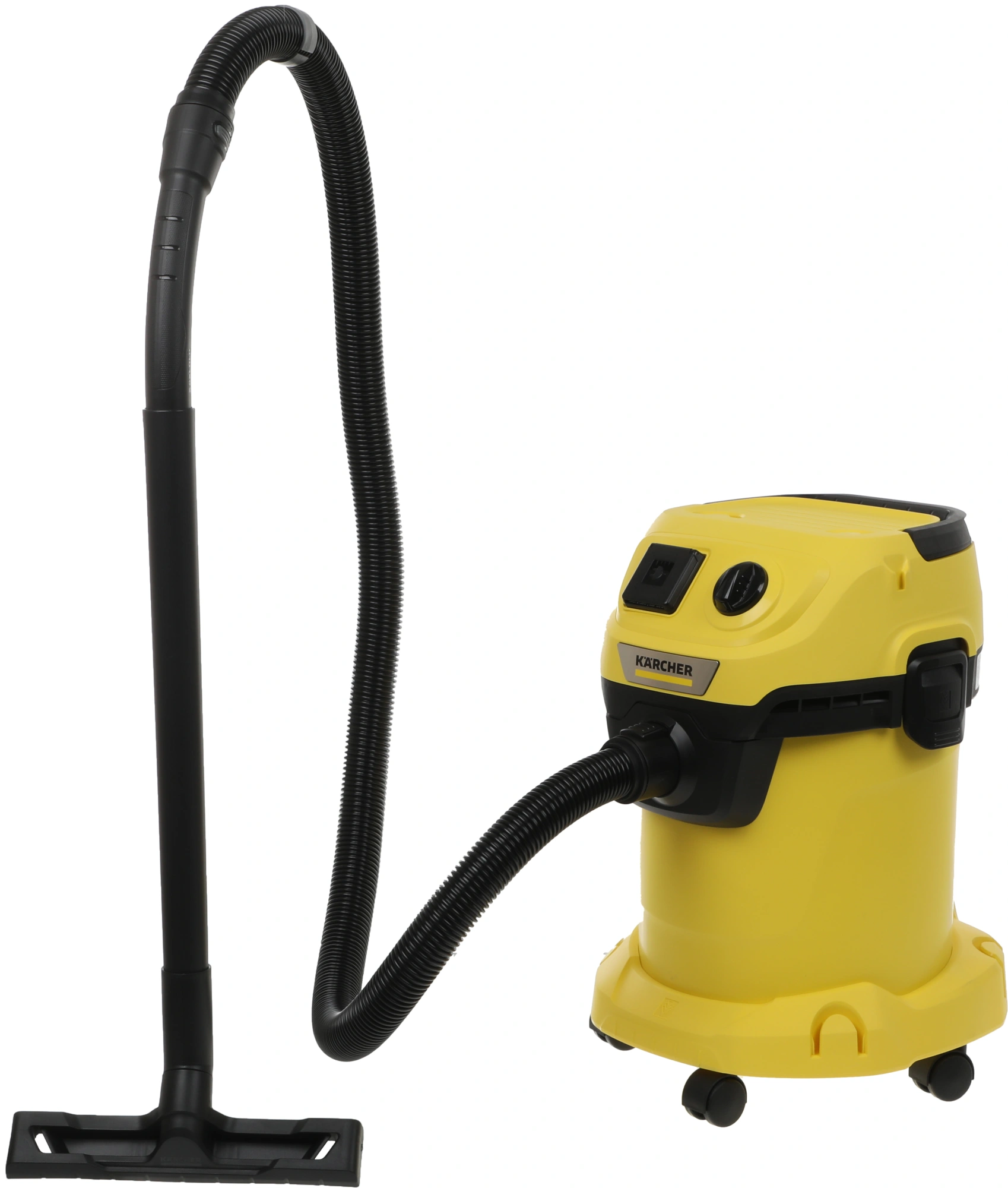 Строительный пылесос Karcher WD 3 P V-17/4/20 Workshop желтый (1.628-175.0)