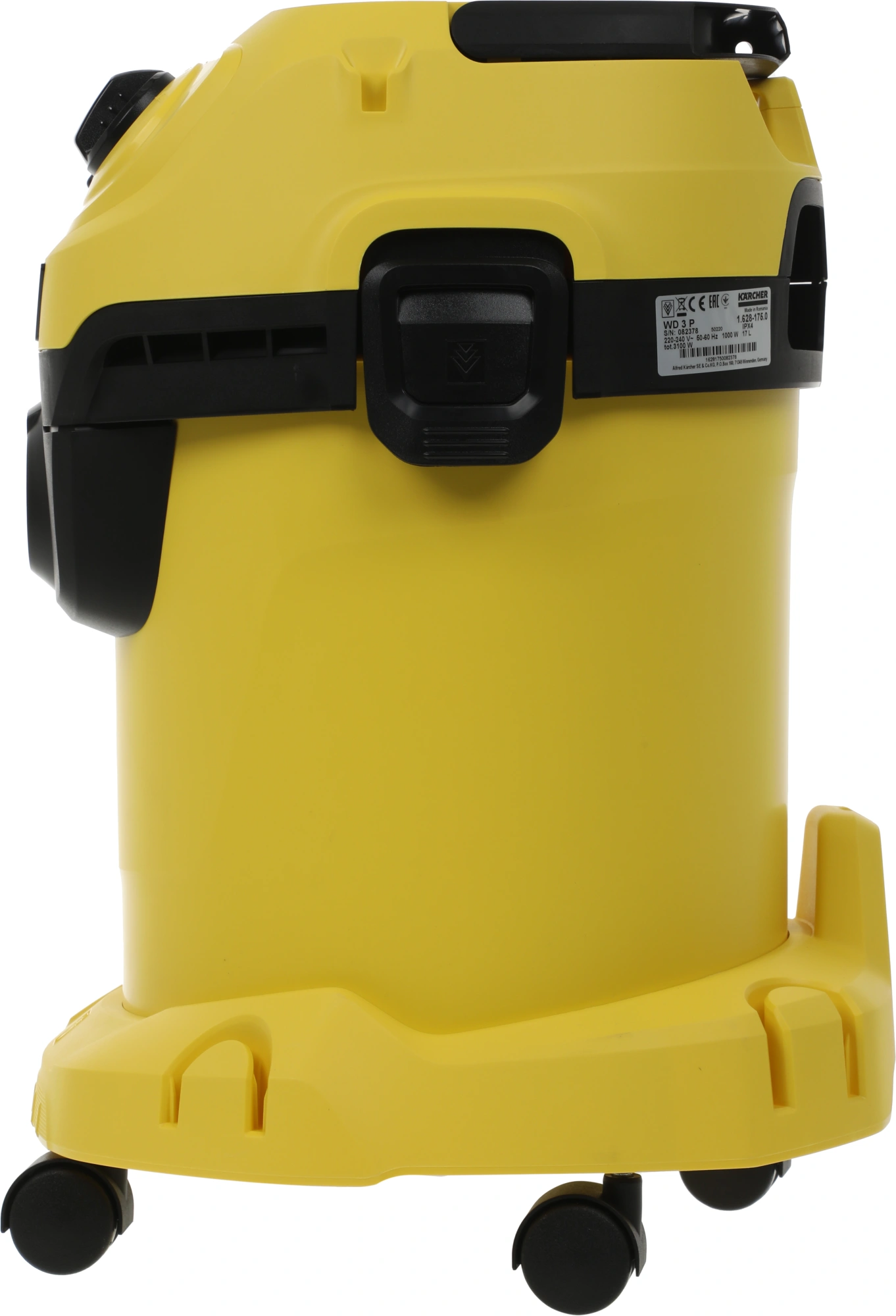 Строительный пылесос Karcher WD 3 P V-17/4/20 Workshop желтый (1.628-175.0)