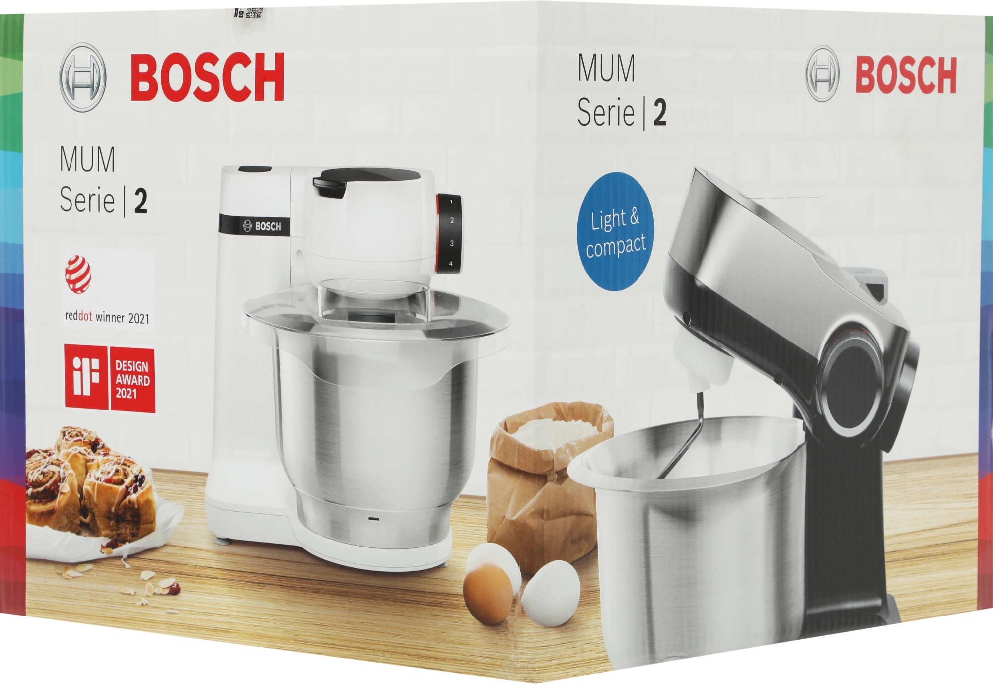 Кухонная машина Bosch Mum Serie 2 MUMS2ER01 красный
