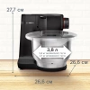 Кухонная машина Bosch Mum Serie 2 MUMS2EB01 черный/серебристый
