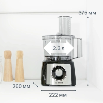 Кухонный комбайн Bosch MCM3501M черный/нержавеющая сталь